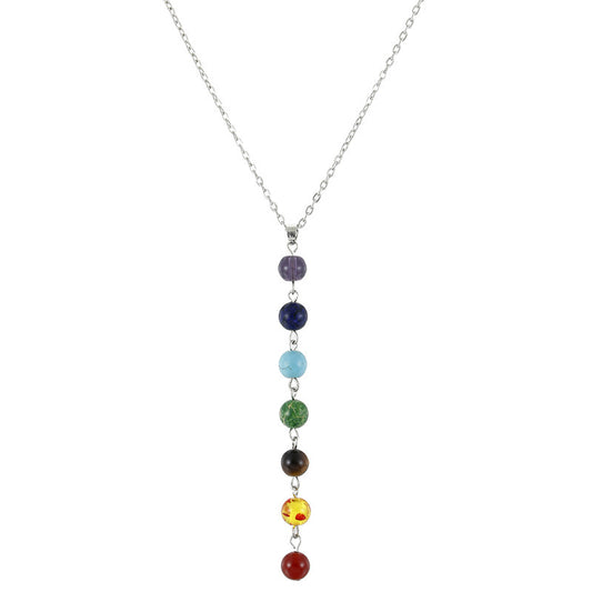 Serenity Gemstone Beaded Necklace for Effortless Elegance