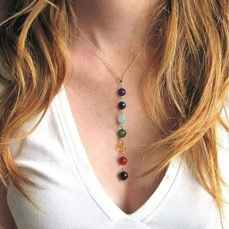 Serenity Gemstone Beaded Necklace for Effortless Elegance